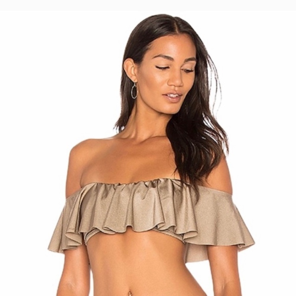 Revolve Eberjey Solid Margarita Swim Top